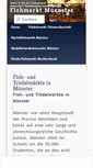 Mobile Screenshot of flohmarkt-muenster.com